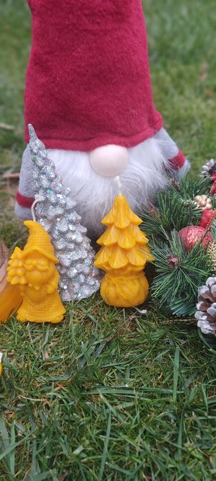 Восъчни Коледни свещички