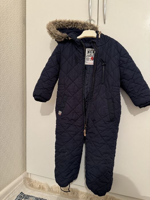 Комбез теплый детский на осень