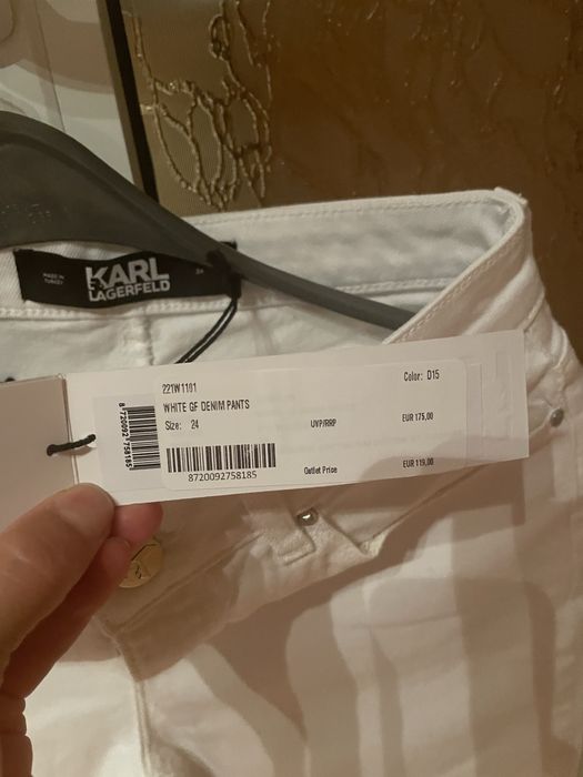 Оригинални дамски дънки Karl Lagerfeld