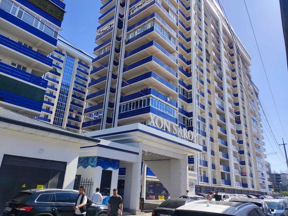 Собственник ЖК Xon Saroy Ocean Кадастр Ипотека 46.8 м + балкон 4.8 м
