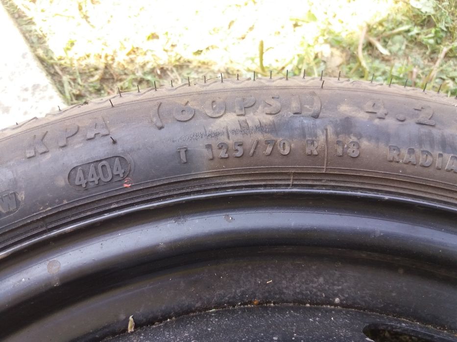 Rezerva slim 5x112 r 18 audi -vw-skoda