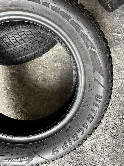 4 anvelope M+S ca NOI , 205/60/15 , GoodYear , 7.9 mm