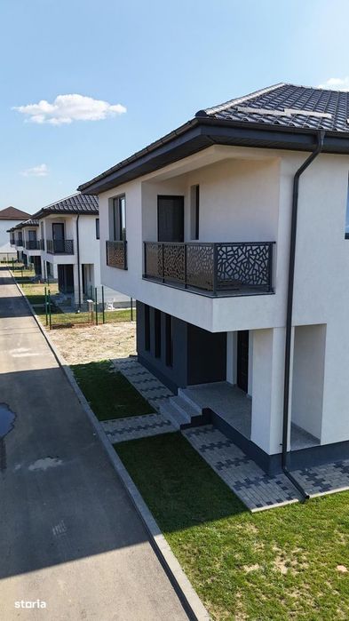 Casă nouă 4 camere Bolintin Vale  încălzire în pardoseală teren 320 mp