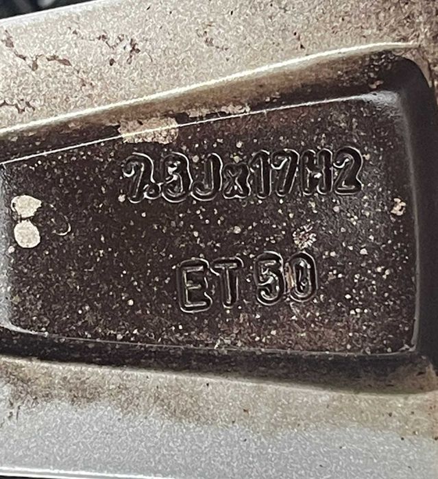 Set jante aliaj R17 5x112 Gama VAG cu anvelope allseason 235 65 R17