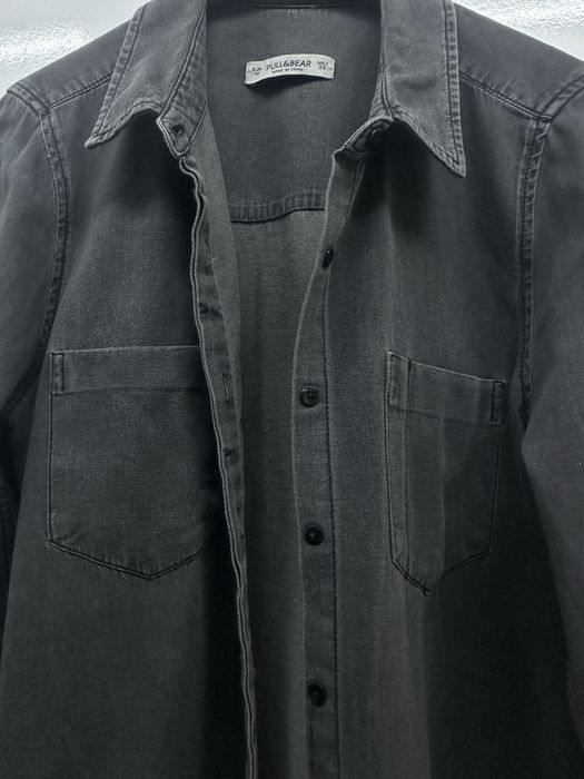 Camasa gri denim