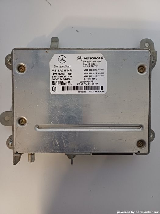 Modul Control Bluetooth Mercedes-Benz S-Class Ii (W221, C215) [ 2005