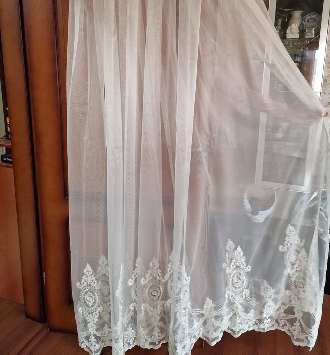 Пердета от италианска финна дантела