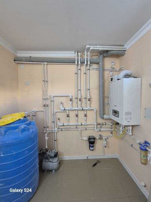 Отопление водоснабжения.