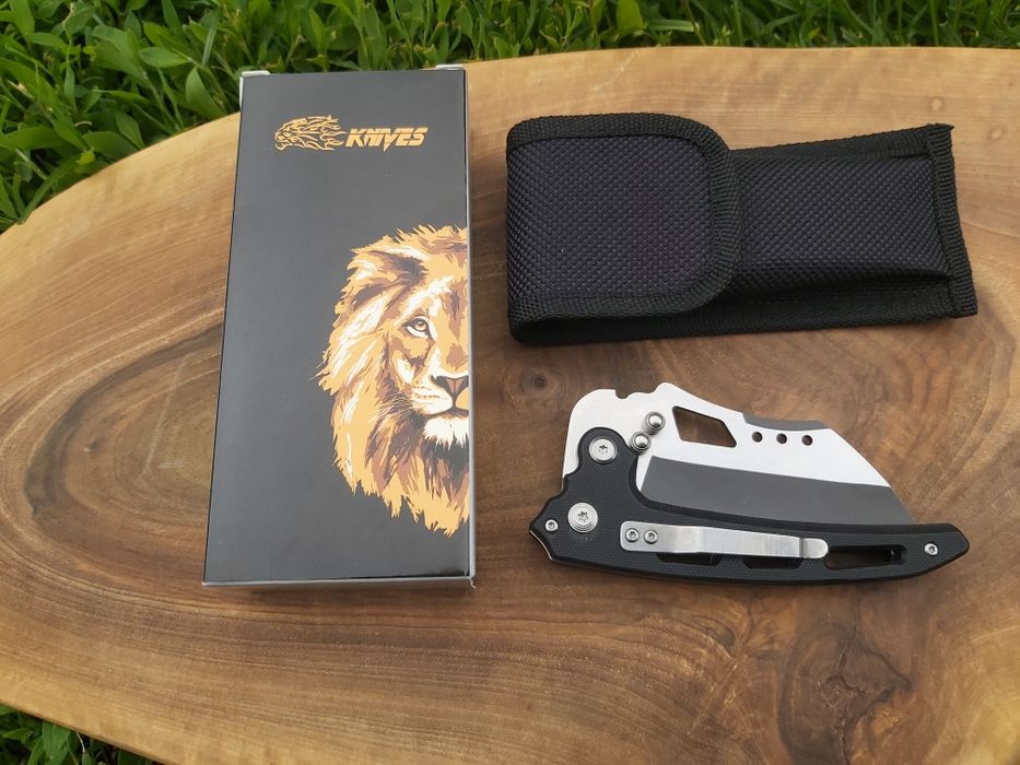 Сгъваем нож LION KNIVES с текстилен калъф