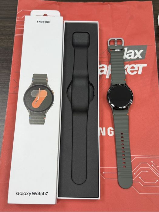 КАТО НОВ 40mm Samsung Watch 7 Yettel Гаранция 2026г. Green