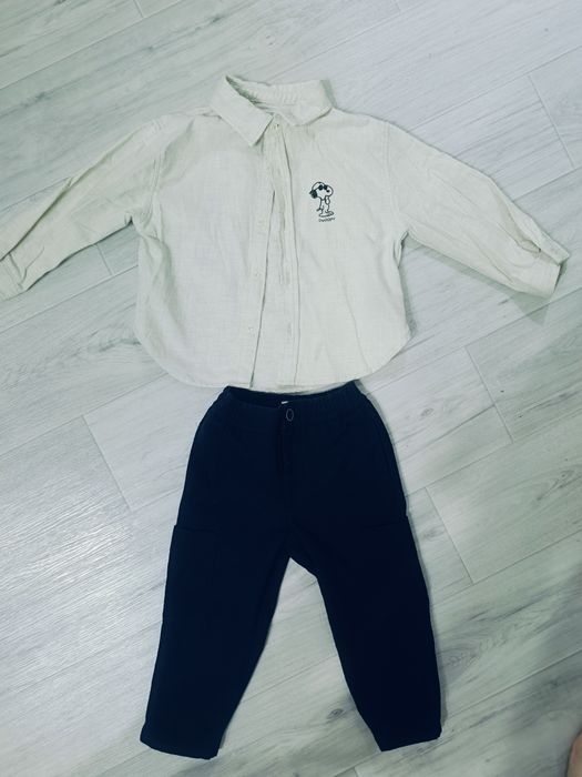 Рубашка+брюки Zara 1-2 года для мальчика