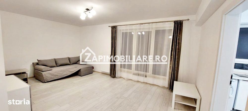Apartament 1 camera in Bloc NOU,43mp.parcare, boxă la subsol