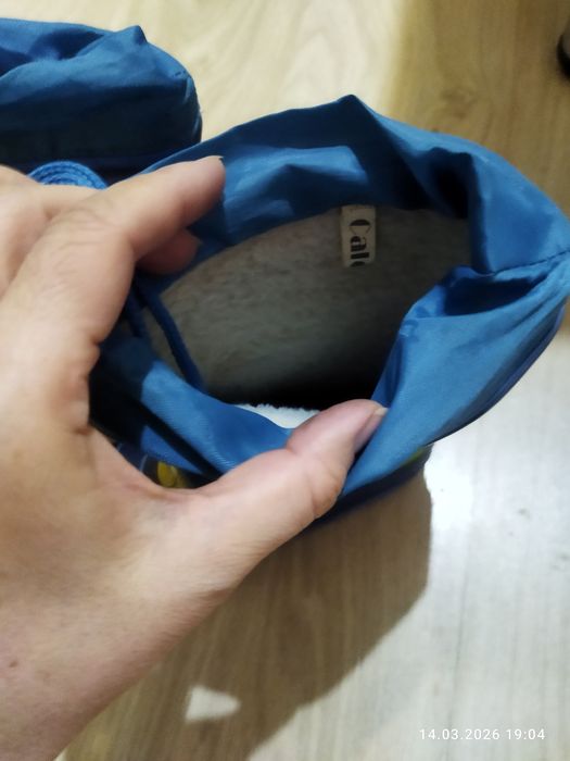 Резиновые сапоги с утеплителем 34р