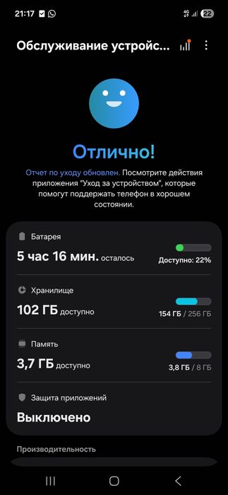 Самсунг а17 256/8