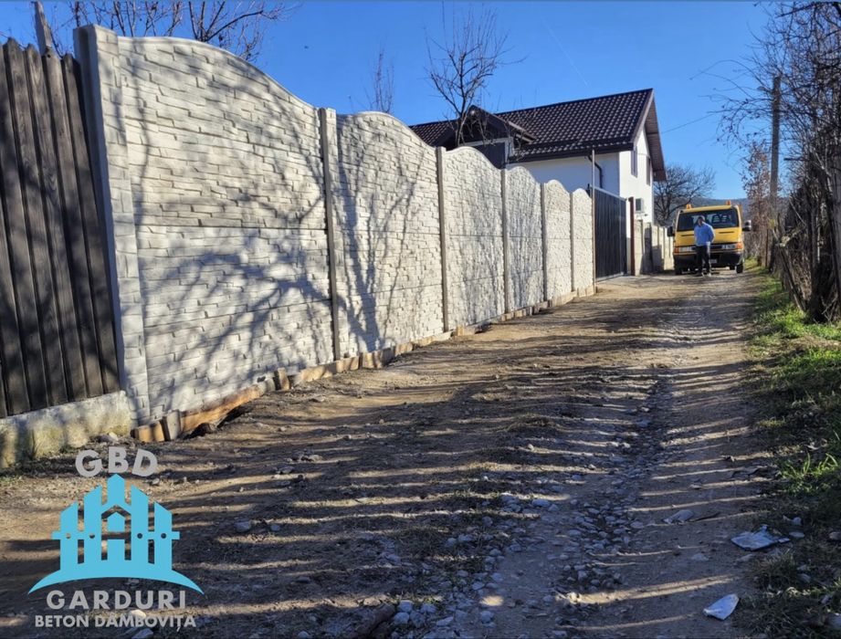 Garduri din beton