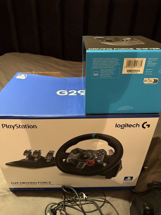 Logitec-G29-ps5/ps4/pc (с гаранция до 30.12.2027)