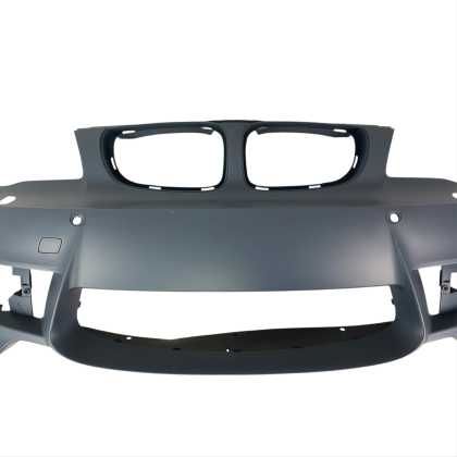 Предна броня за BMW E81/E87 (2004-2011) - M1 look с отвори за халогени