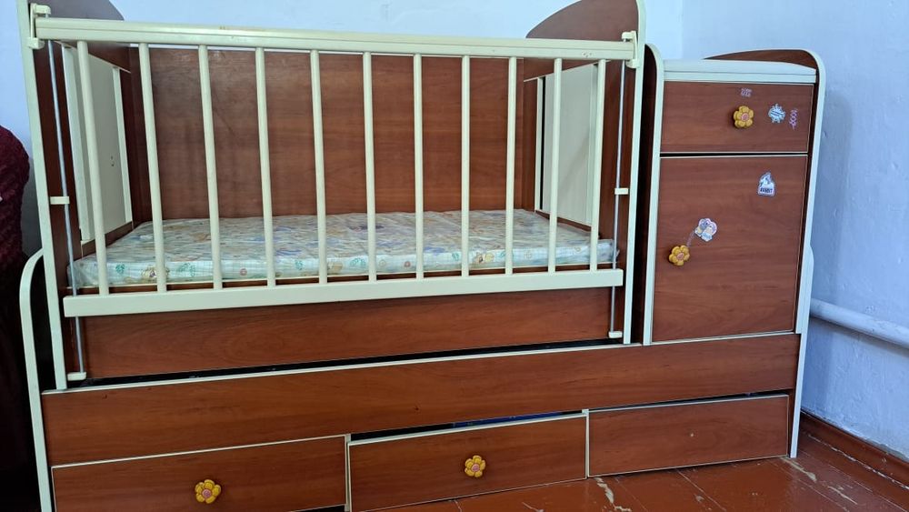 Детский кровать трансформер