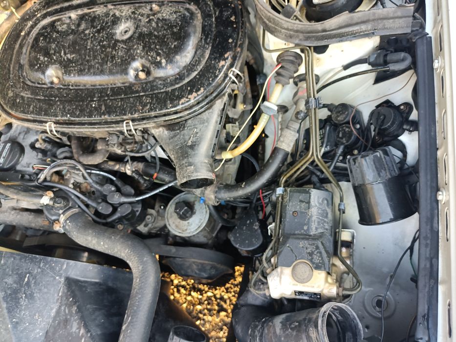 Мерцедес 124 на части