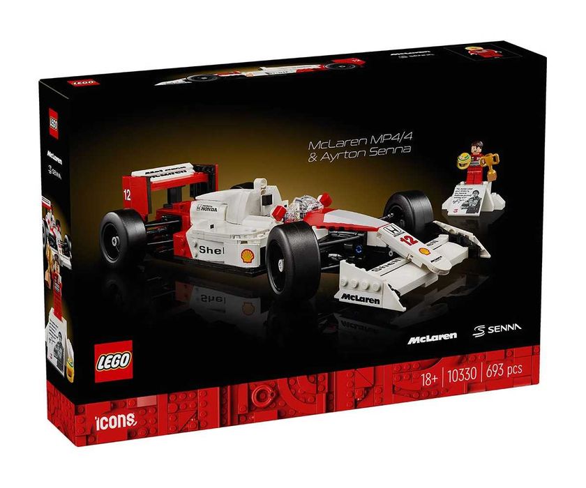 LEGO Icons 10330 - McLaren MP4/4 & Ayrton Senna