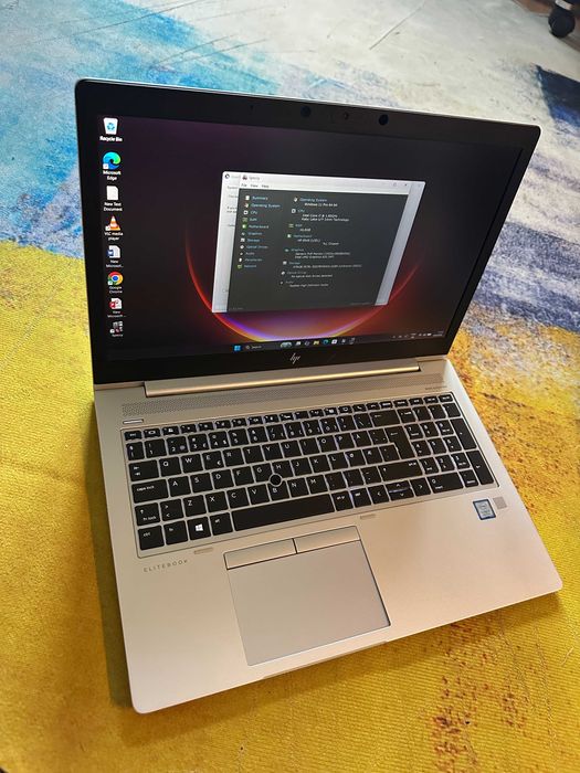 Laptop Hp elitebook 850 g6, i7 gen 8, 16 gb, ssd intel 512