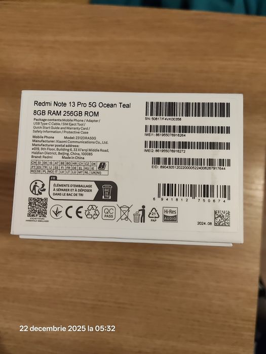 Xiaomi Redmi 13 Pro 5G,NOU