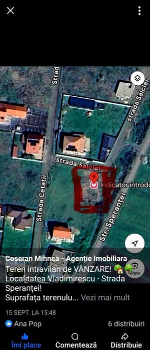 Teren casa Vladimirescu