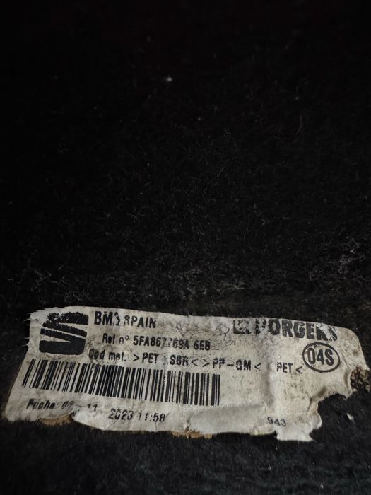 Polita acoperire portbagaj Seat Leon 4 KL 2021-2026