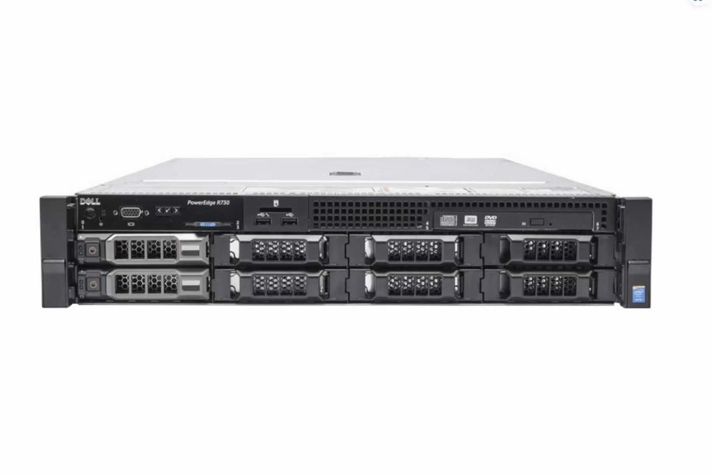 Dell PowerEdge R730 server 2xE5-2680v4 32GB RAM ECC Сървър