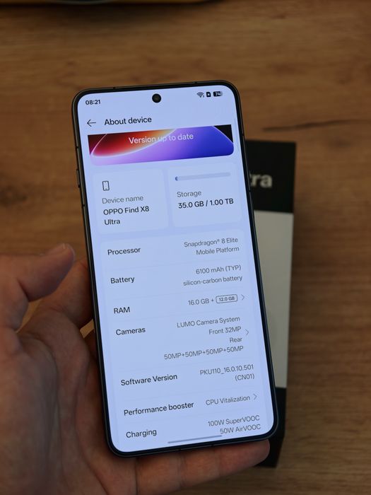 OPPO Find X8 ULTRA 1TB/16GB impecabil