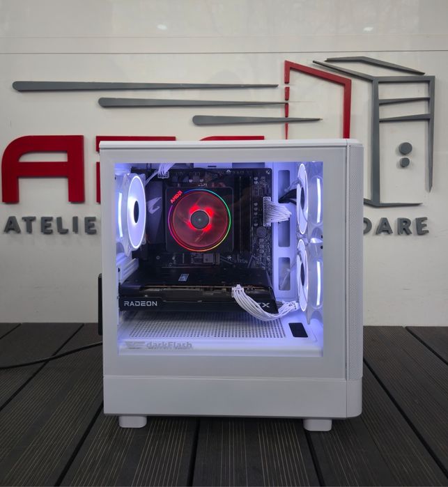 Unitate pc gaming, ryzen 7, 16gb ram, rx 7600, 1tb ssd