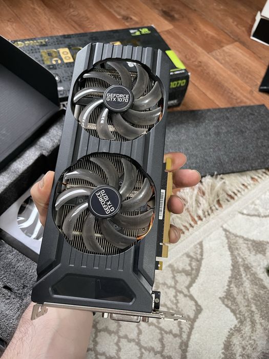 Видео карта  GEFORCE GTX 1070 NVIDIA 8гб