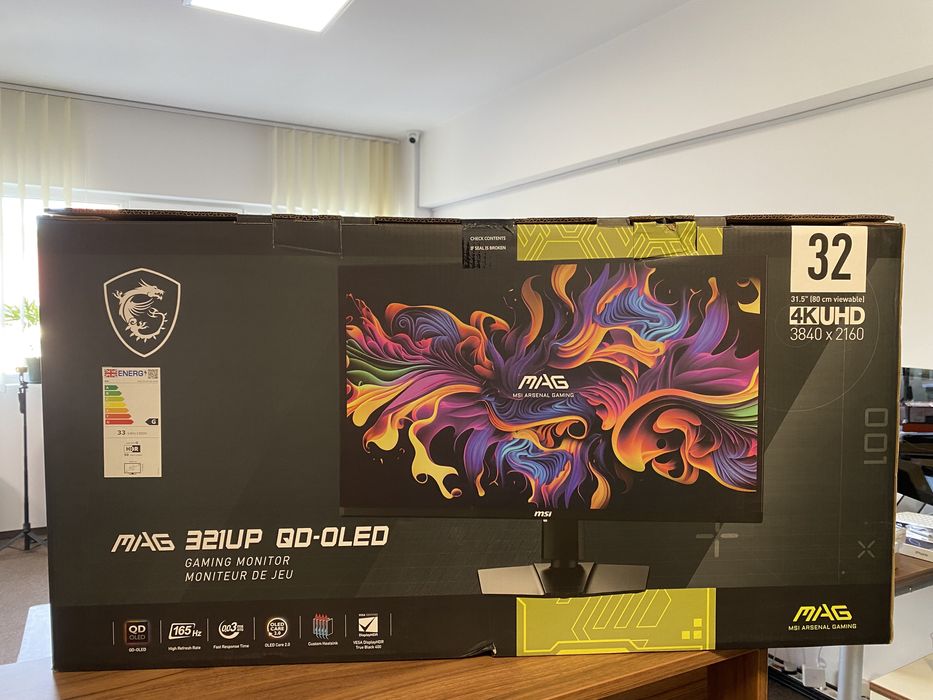 Gaming Monitor / MAG 321UP QD-OLED / 32 Inch / Nou Sigilat