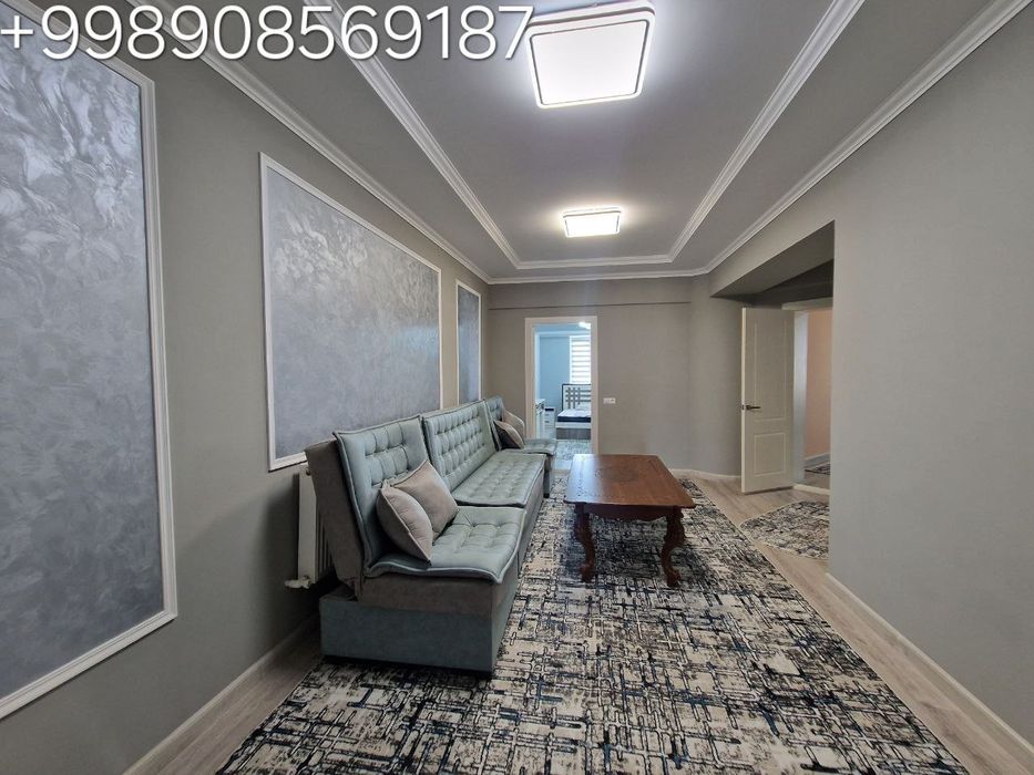 12 этажкада 2 хонали квартира ижарага берилади! Нурхон худудида