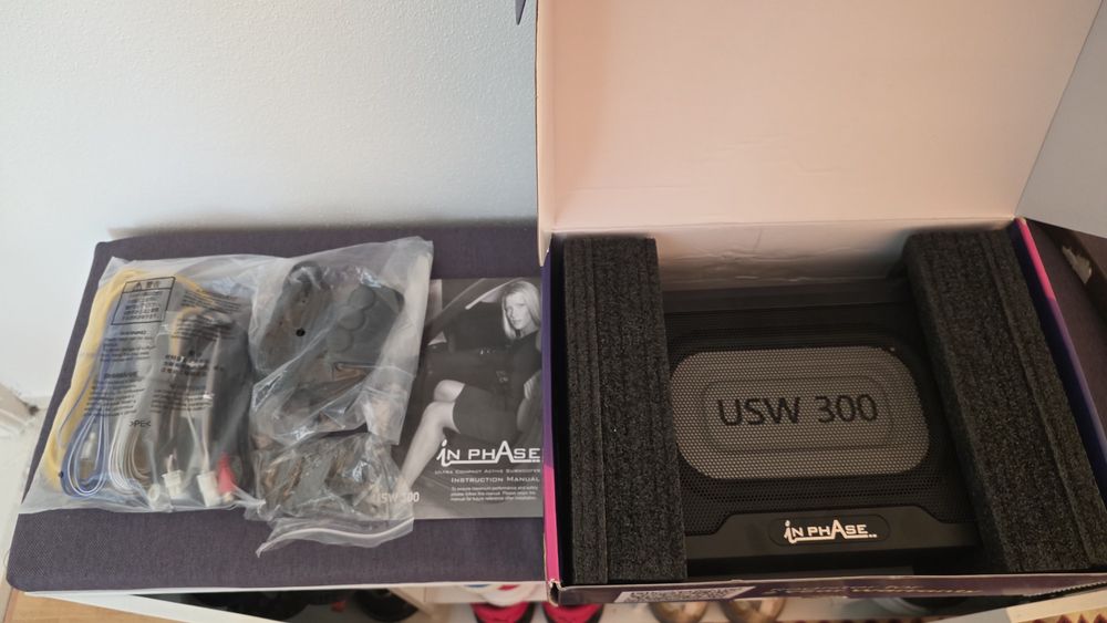 Subwoofer underseat Slim Inphase USW 300