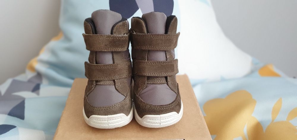 Ecco cizme ghete de iarna bebe marimea 20, 12.5cm interior