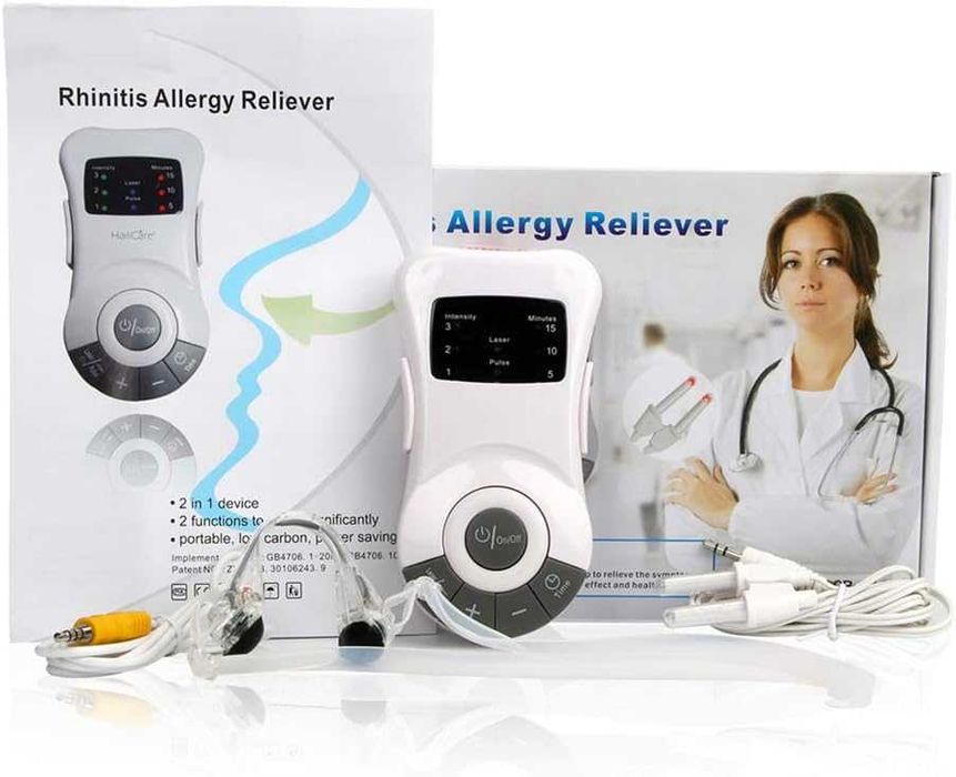 Електронно устройство за лечение на сенна хрема