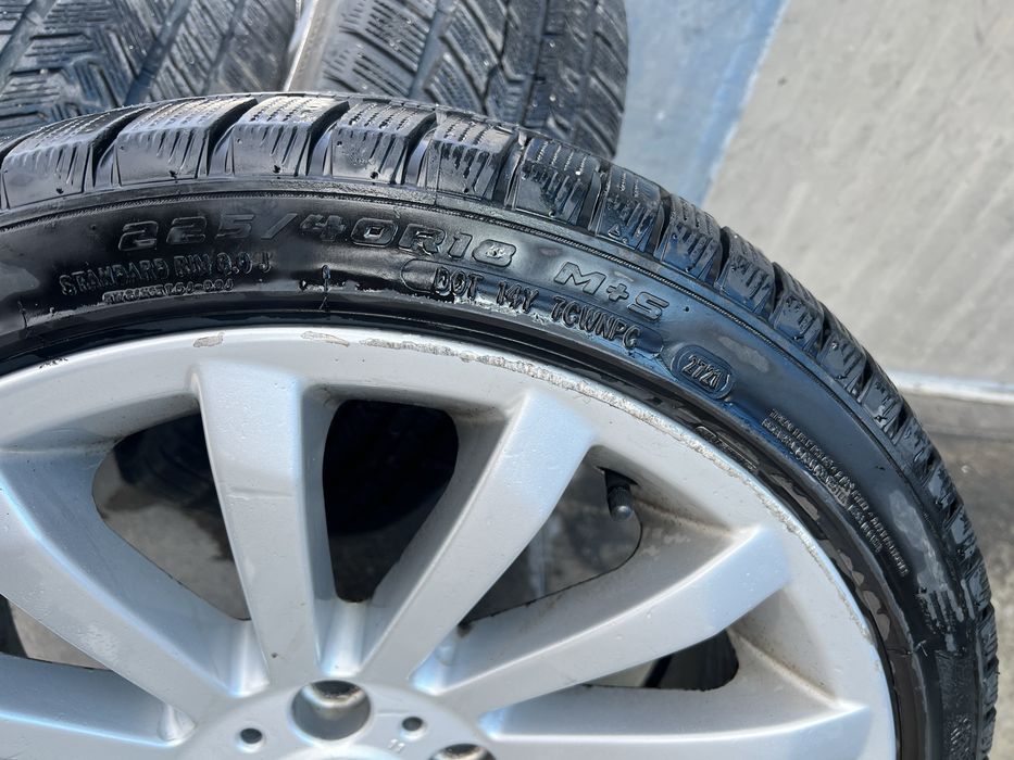 OEM BMW E90 18” Style 189 Wheels – Complete Set