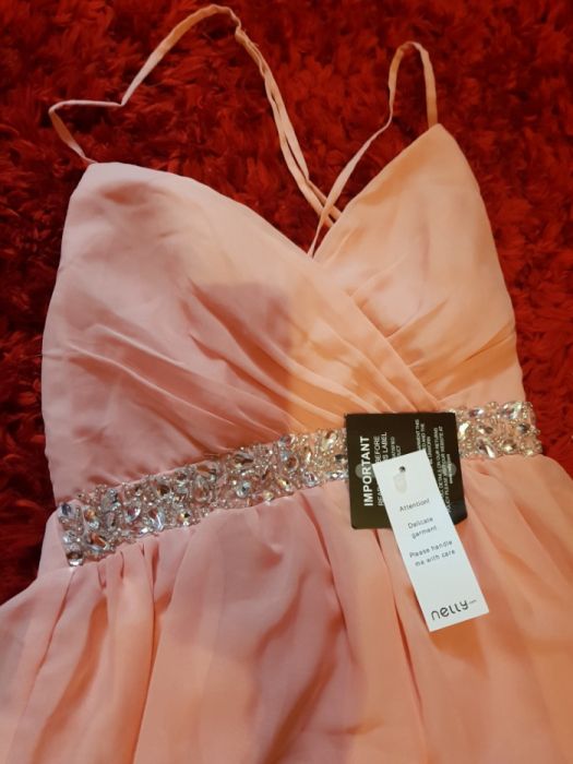 Rochie ocazie / nunta / botez roz pal