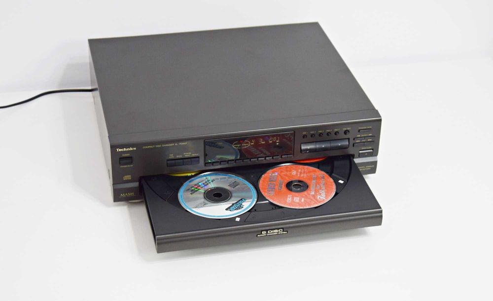 CD Player Technics SL-PD 687, 5 discuri