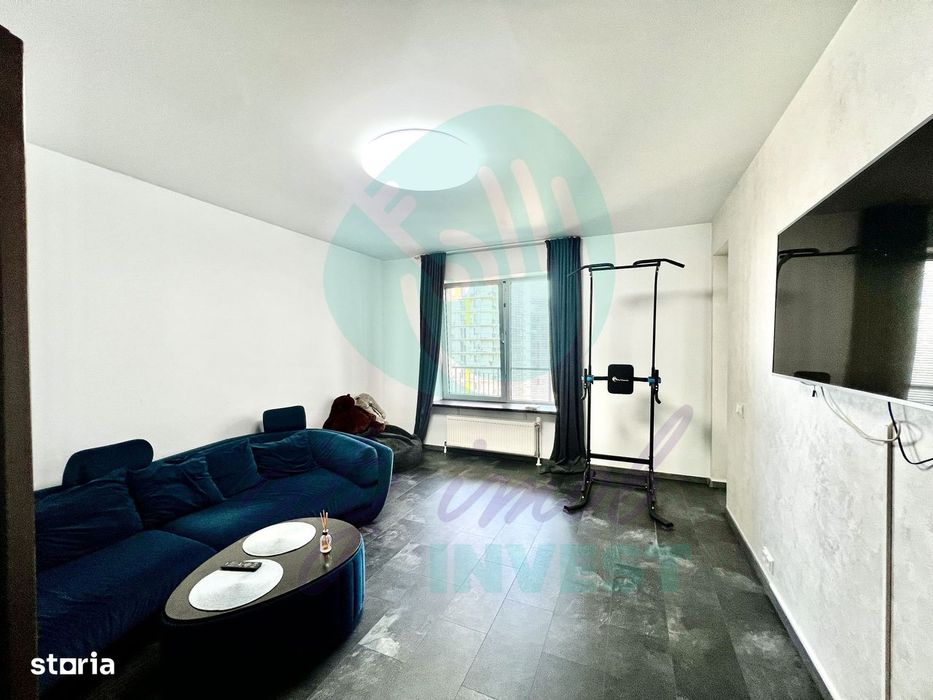 2 camere | Asmita Gardens | Etaj 13 | Terasă 14 mp — fotografia 3