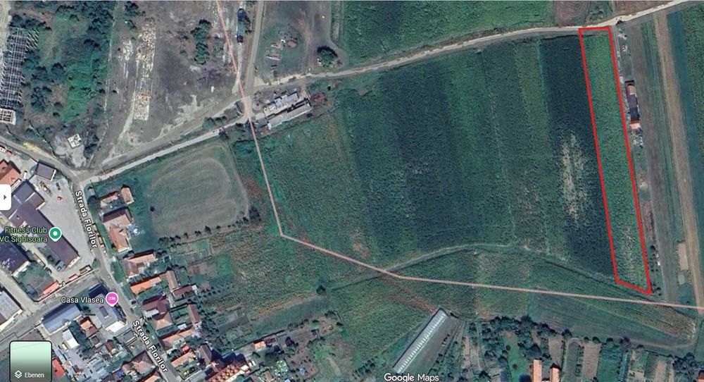 Teren intravilan în Albești, zonă centrală