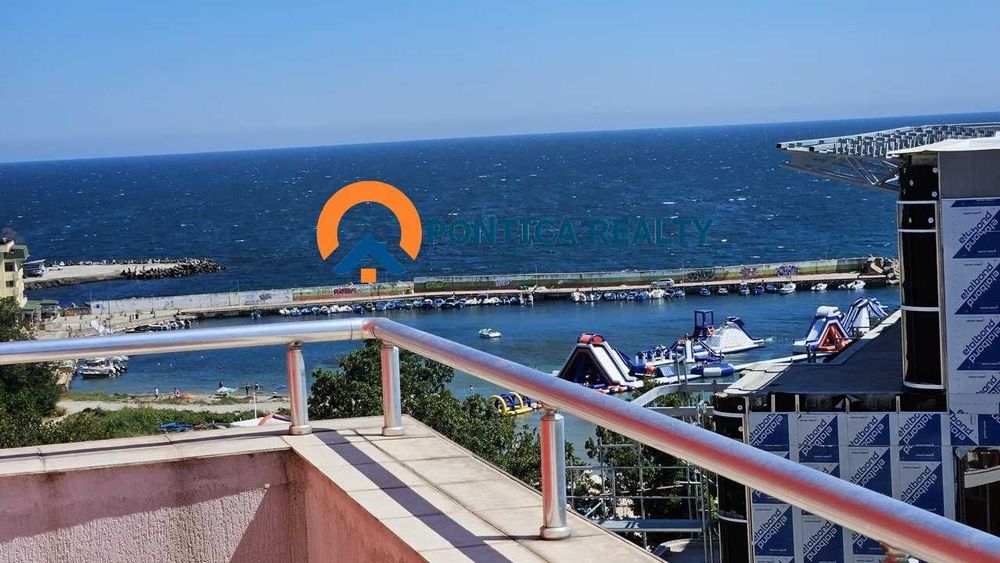Тристаен апартамент в Китен- първа линия, гледка море!