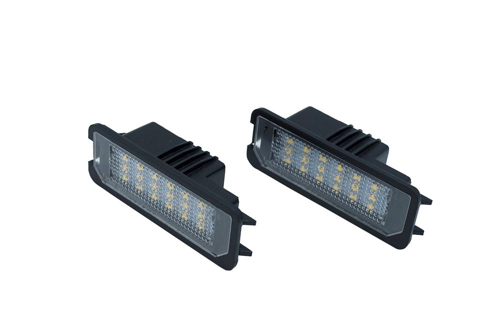 Set 2 Lampi LED placute numar Volkswagen Golf 4, 5, 6 si 7
