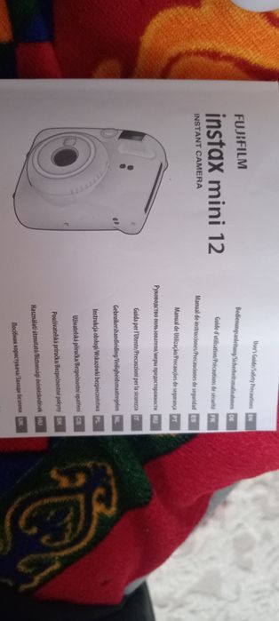 Instax mini 12. Color :Clay-White