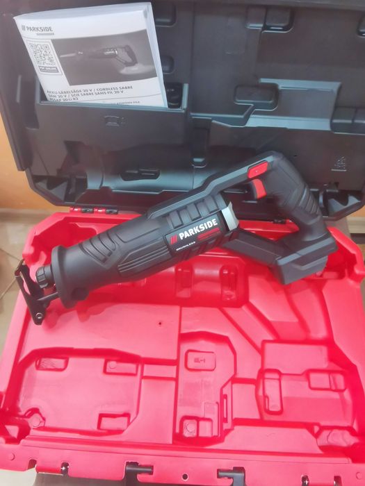 НОВ Немски Безчетков Саблен Трион 4 Ah Parkside Performance Германия