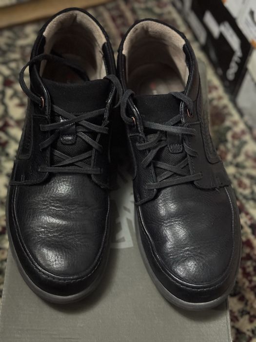 Мужские ботинки CLARKS натуральная кожа