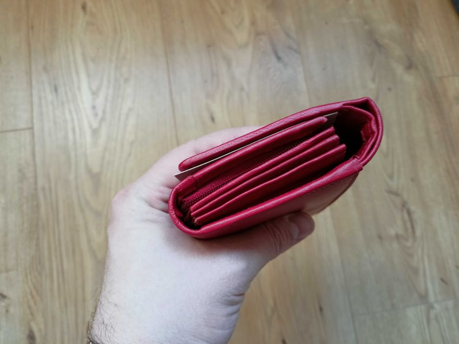 Портмоне, козя кожа, Friedrich Germany, защита за безконтактни карти