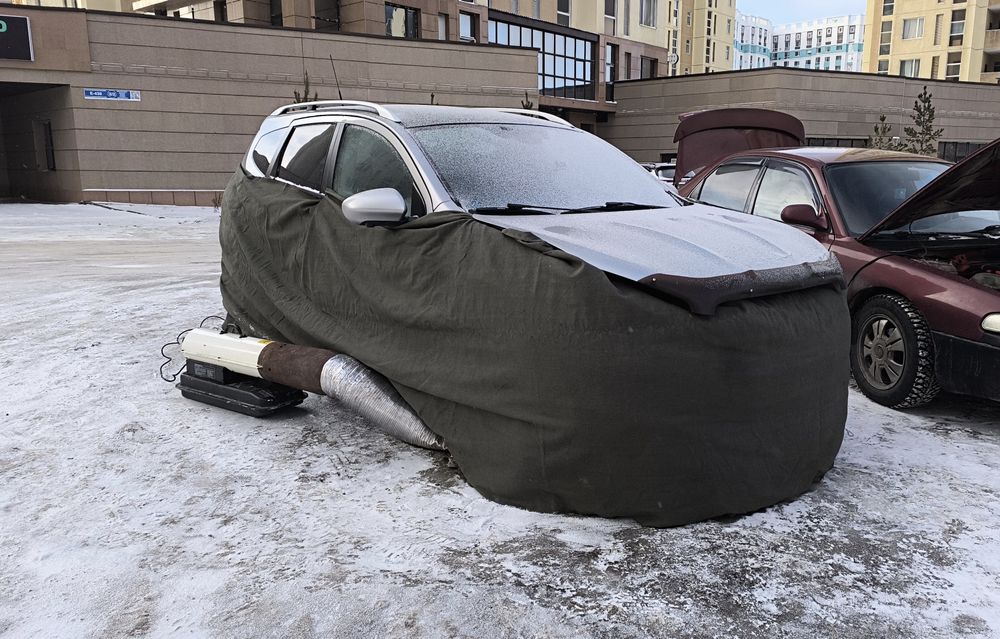 Отогрев авто прикурка