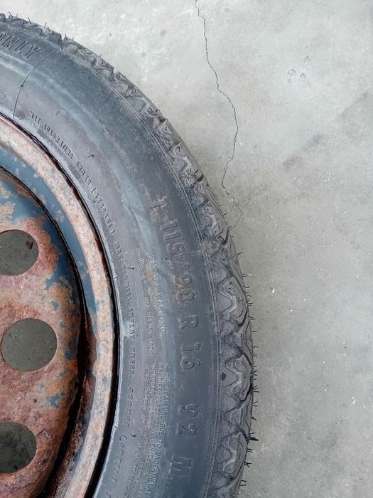 Резервна гума за BMW E46 / E39 / E60 5х120